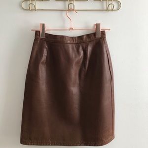 GENUINE Leather Skirt 🇨🇦